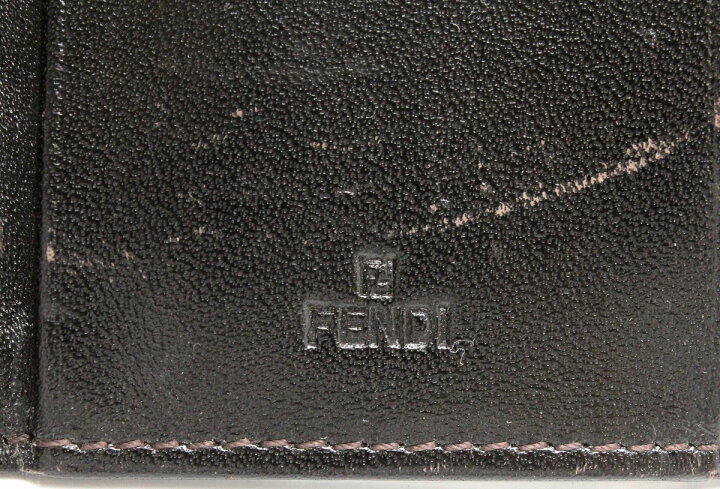 楽天市場】FENDI フェンディ ズッカ柄 6連キーケース レザー カーキ  