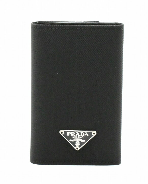 楽天市場】PRADA プラダ TESSUTO 6連キーケース ナイロン NERO 黒 