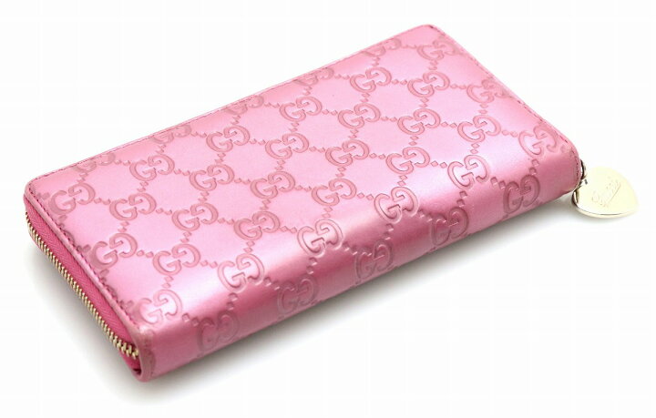 楽天市場】【財布】GUCCI グッチ グッチシマ ハートチャーム レザー  