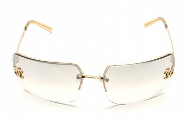 楽天市場】CHANEL シャネル サングラス ココマーク グレー  