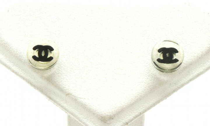 楽天市場】【ジュエリー】CHANEL シャネル ココマーク クリア ピアス 