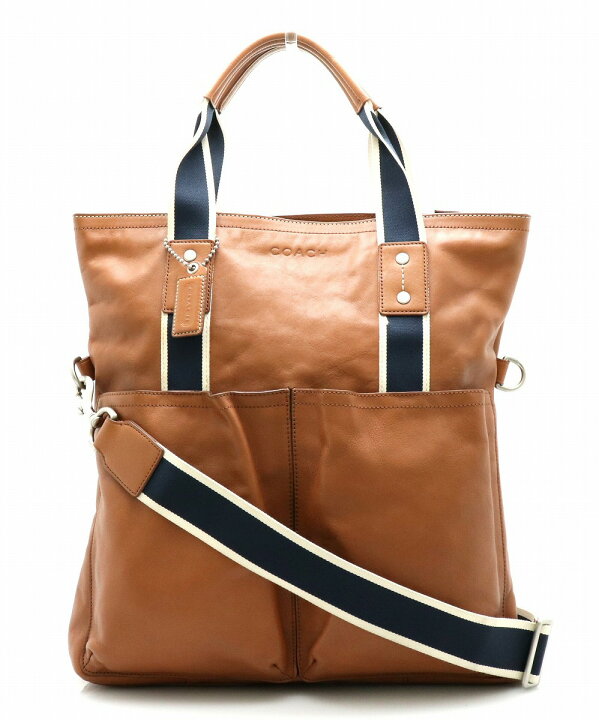 楽天市場】【バッグ】COACH コーチ ヘリテージ ウェブレザー 