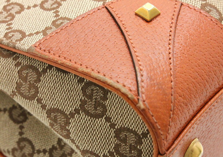楽天市場】【バッグ】GUCCI グッチ GGキャンバス スタッズ 