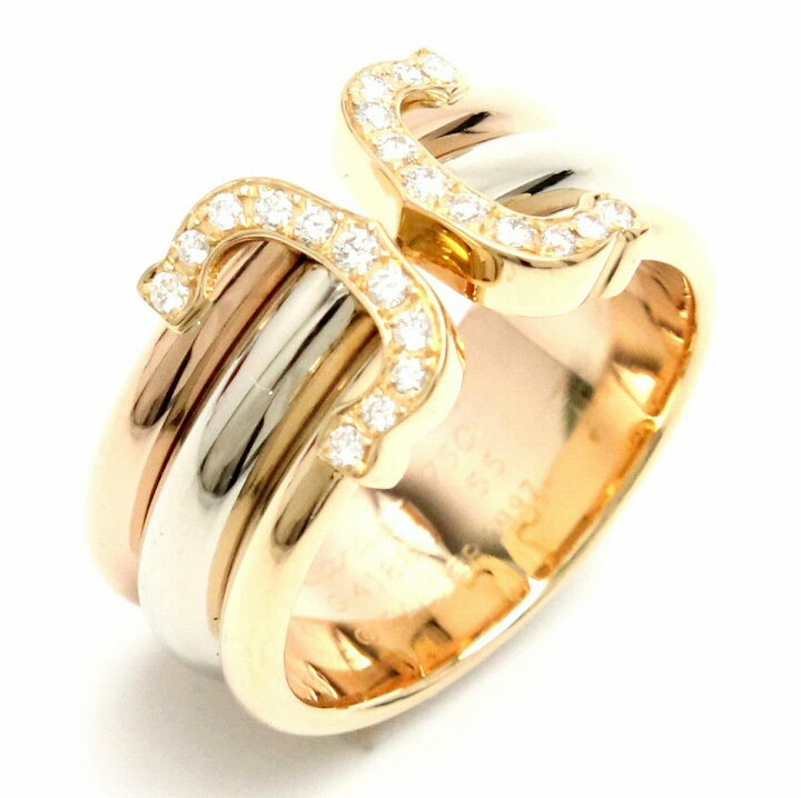 楽天市場】【ジュエリー】【新品仕上げ済】Cartier カルティエ C ドゥ  