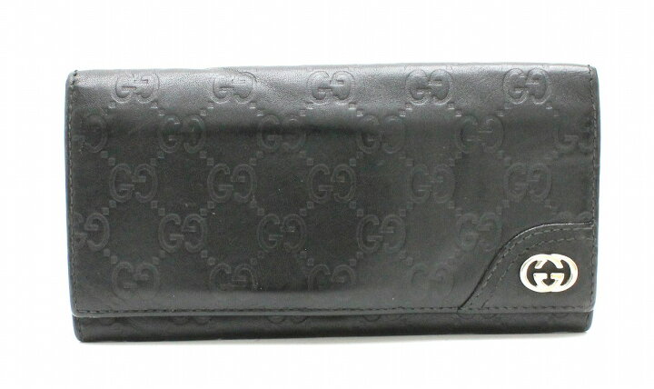 楽天市場】【財布】GUCCI グッチ グッチシマ レザー 2つ折長財布 