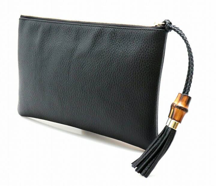 楽天市場】【バッグ】GUCCI グッチ バンブー タッセル クラッチバッグ  