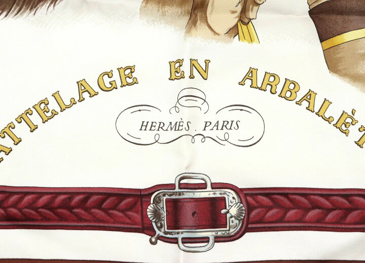 楽天市場】【アパレル】HERMES エルメス カレ90 スカーフ 大判スカーフ 