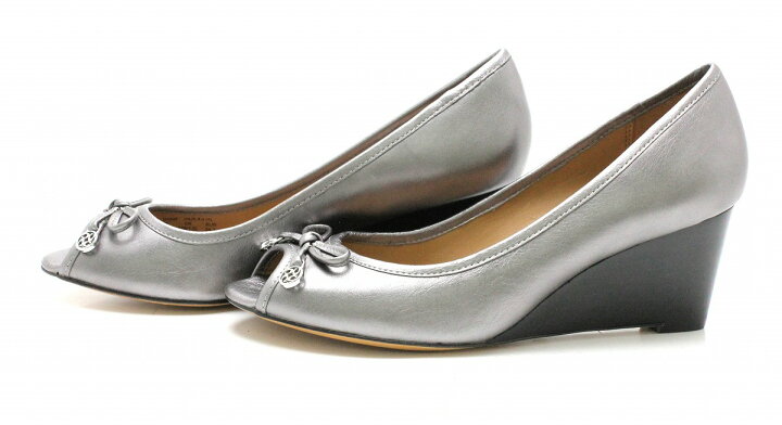 楽天市場】【未使用品】【靴】COACH コーチ リボン パンプス ヒール  