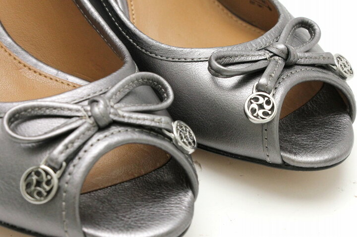 楽天市場】【未使用品】【靴】COACH コーチ リボン パンプス ヒール  