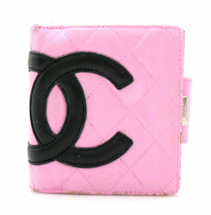 楽天市場】【財布】CHANEL シャネル カンボンライン がま口財布 ガマ口  