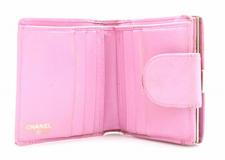 楽天市場】【財布】CHANEL シャネル カンボンライン がま口財布 ガマ口 