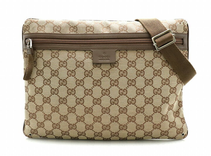 楽天市場】【バッグ】GUCCI グッチ GGキャンバス ショルダーバッグ 