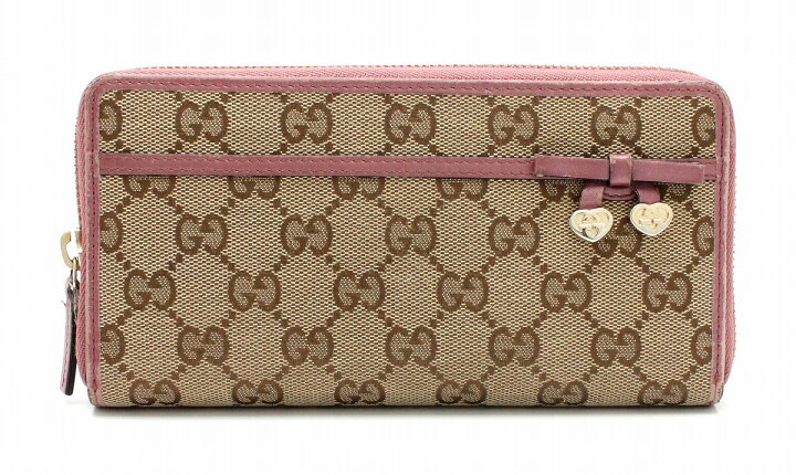 楽天市場】【財布】GUCCI グッチ GGキャンバス ラウンドファスナー 長  