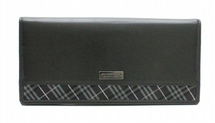楽天市場】【財布】BURBERRY バーバリー ブラックレーベル 長財布