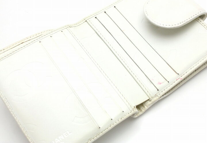 楽天市場】【財布】CHANEL シャネル カンボンライン パイソン がま口  