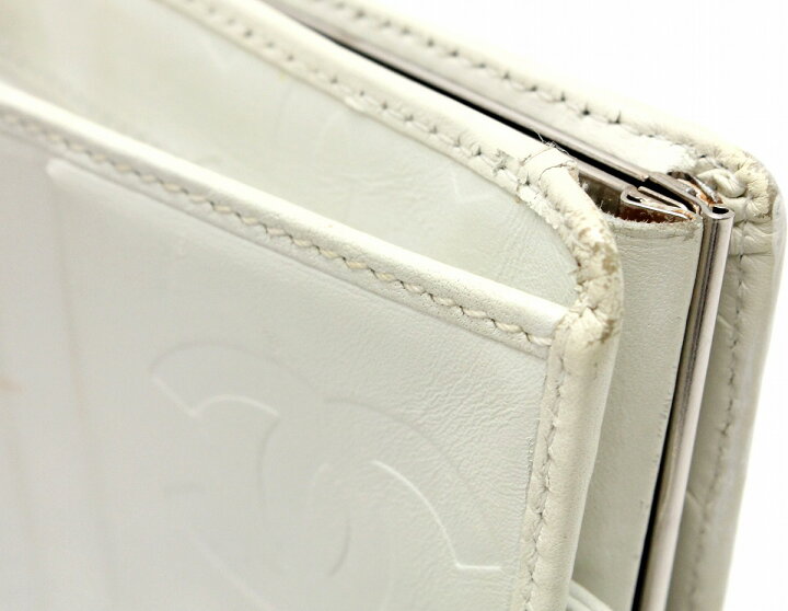 楽天市場】【財布】CHANEL シャネル カンボンライン パイソン がま口  