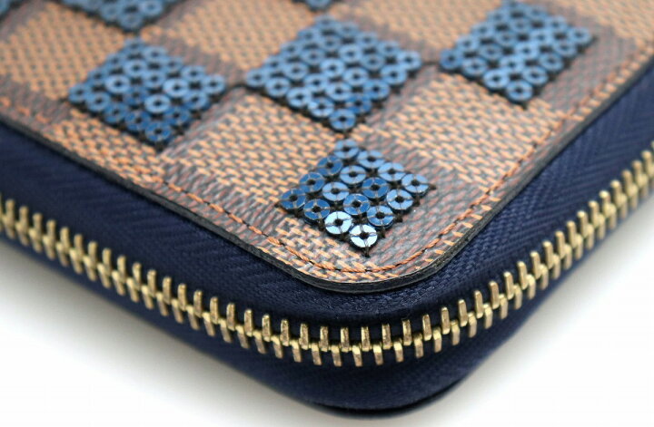 楽天市場】【財布】LOUIS VUITTON ルイ ヴィトン ダミエ パイエット 