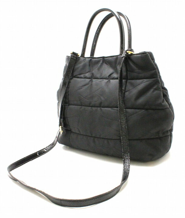 楽天市場】【バッグ】PRADA プラダ クリスピー ナイロン 2WAY トート 