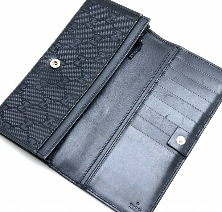 楽天市場】【財布】GUCCI グッチ GGインプリメ 二つ折り長財布 PVC 