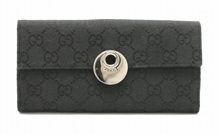楽天市場】【未使用品】【財布】GUCCI グッチ GGキャンバス Wホック  