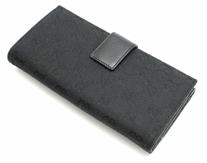 楽天市場】【未使用品】【財布】GUCCI グッチ GGキャンバス Wホック 