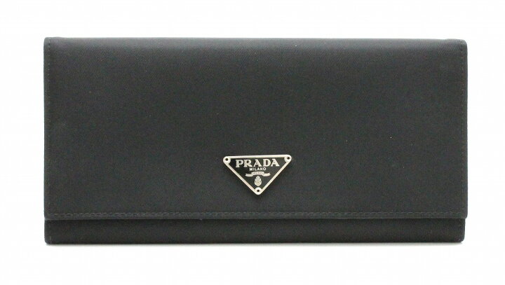 楽天市場】【財布】PRADA プラダ 2つ折り長財布 TESSUTO テスート  