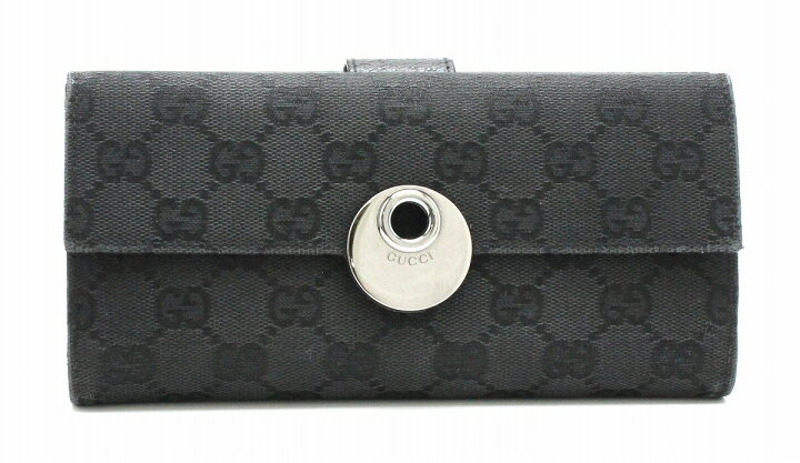 楽天市場】【財布】GUCCI グッチ GGキャンバス Wホック ダブルホック  