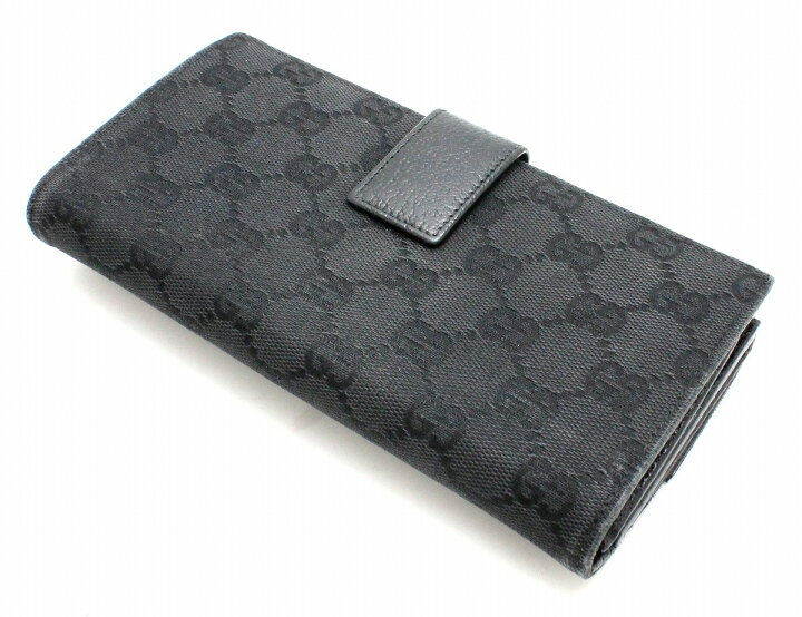楽天市場】【財布】GUCCI グッチ GGキャンバス Wホック ダブルホック 