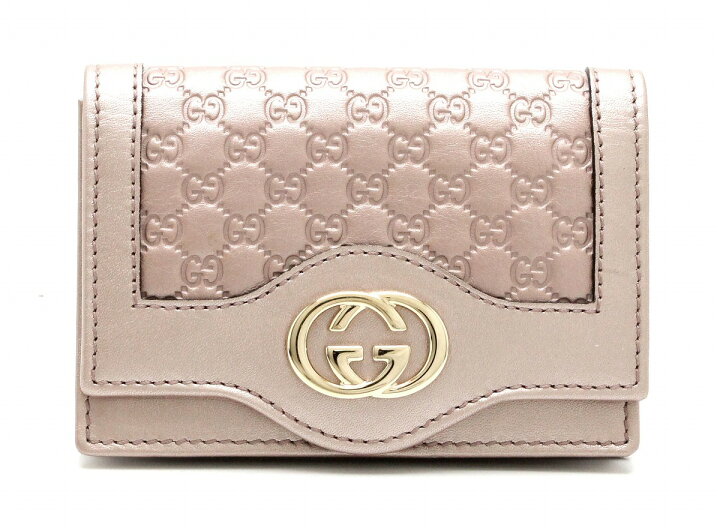 楽天市場】GUCCI グッチ シマ マイクログッチシマ レザー カードケース 