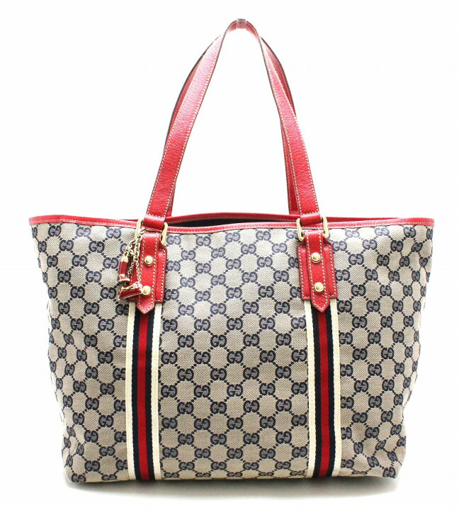 楽天市場】【バッグ】GUCCI グッチ GGキャンバス シェリーライン 