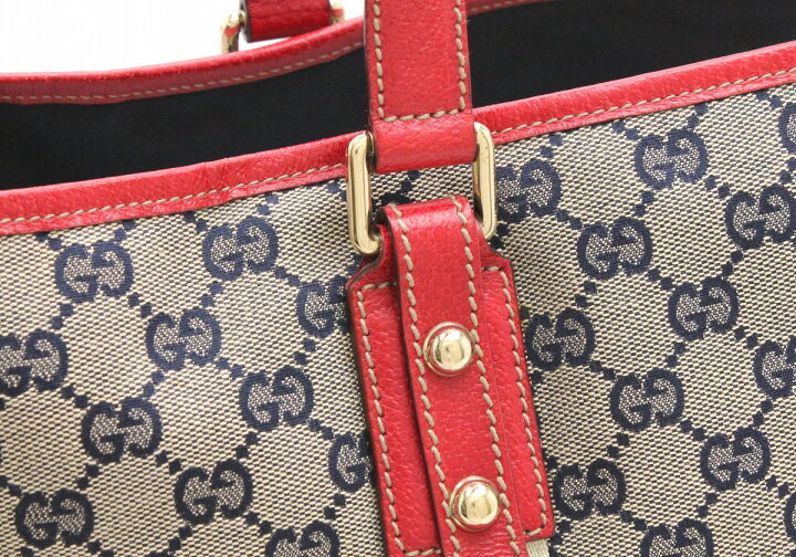 楽天市場】【バッグ】GUCCI グッチ GGキャンバス シェリーライン  