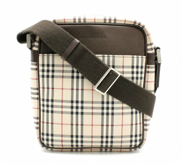 楽天市場】【バッグ】BURBERRY バーバリー ノバチェック チェック柄  