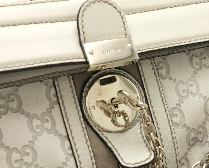 楽天市場】【バッグ】GUCCI グッチ グッチシマ スクエア ドクターズ 