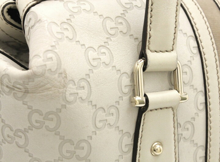 楽天市場】【バッグ】GUCCI グッチ グッチシマ スクエア ドクターズ 