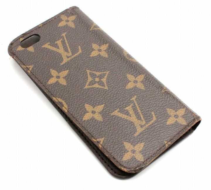 楽天市場】LOUIS VUITTON ルイ ヴィトン モノグラム iPhone6 フォリオ  