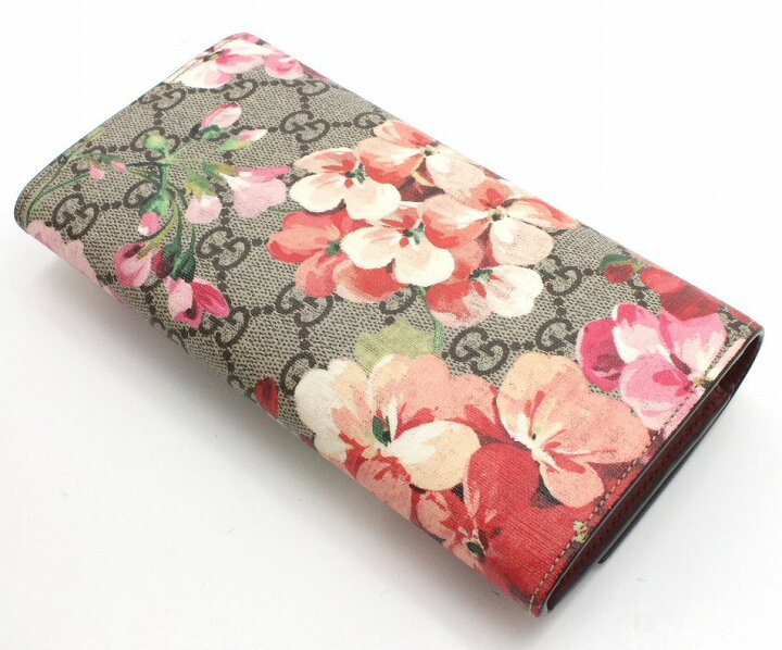 楽天市場】【財布】GUCCI グッチ GGブルームス GGスプリーム フラワー  