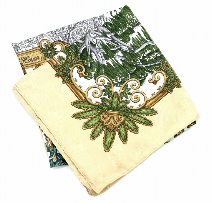 楽天市場】【アパレル】HERMES エルメス カレ90 スカーフ 大判スカーフ  