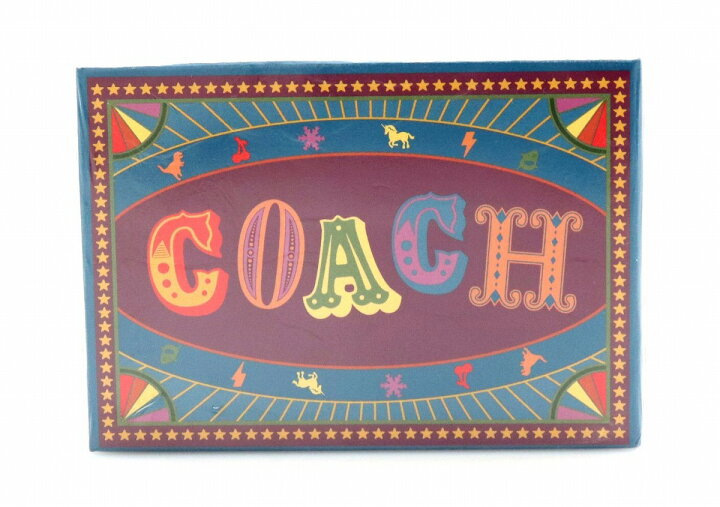 楽天市場】【新品未使用品】COACH コーチ トランプ 非売品 パープル 紫 