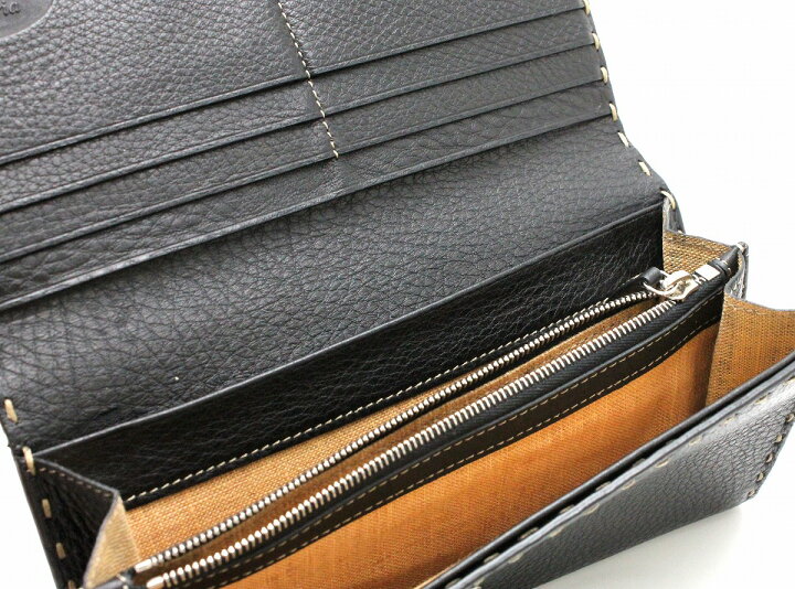 楽天市場】【財布】FENDI フェンディ セレリア 長財布 二つ折り長財布  