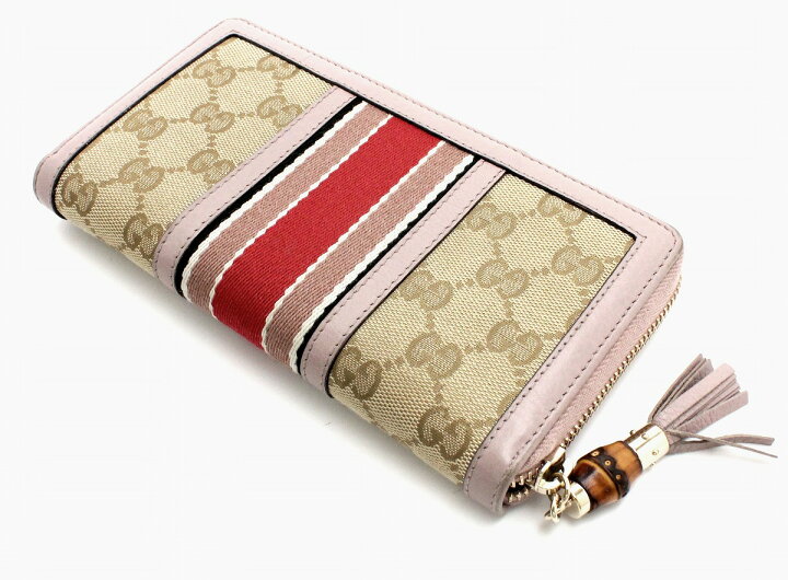 楽天市場】【財布】GUCCI グッチ GGキャンバス バンブータッセル  