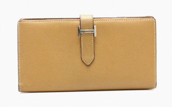 楽天市場】【財布】HERMES エルメス ベアン スフレ 2つ折 長財布  