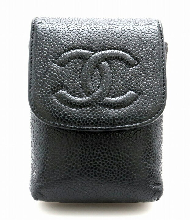 楽天市場】CHANEL シャネル キャビアスキン ココマーク シガレット 