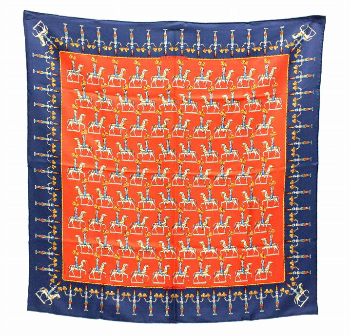 楽天市場】【アパレル】HERMES エルメス カレ90 スカーフ 大判スカーフ  