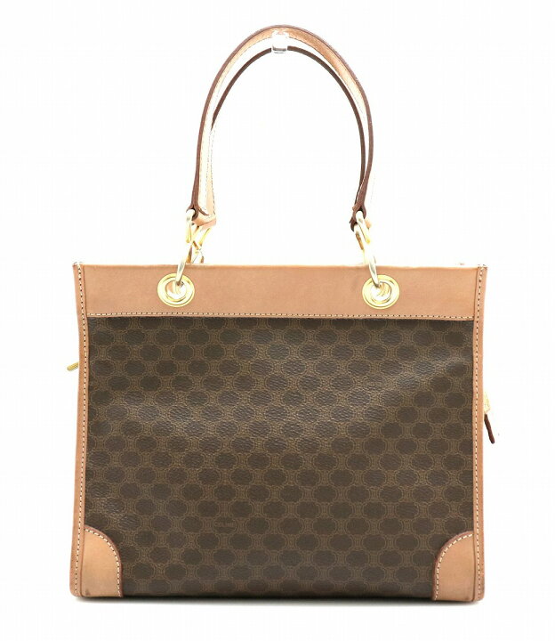 楽天市場】【バッグ】CELINE セリーヌ マカダム柄 ハンドバッグ PVC 
