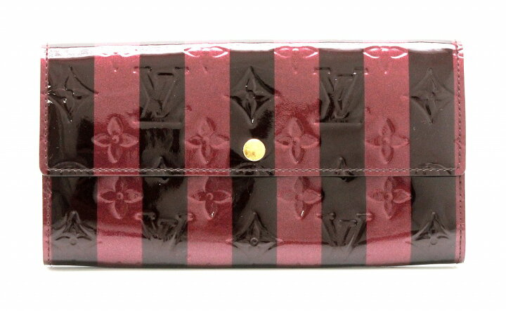 楽天市場】【財布】LOUIS VUITTON ルイ ヴィトン モノグラムヴェルニ  