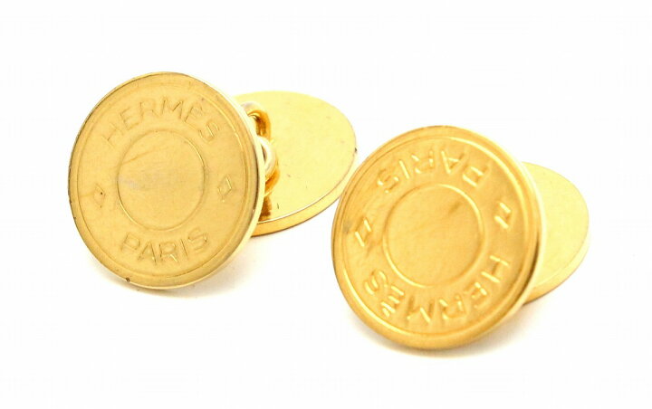 楽天市場】【ジュエリー】HERMES エルメス セリエ カフス GP ゴールド  