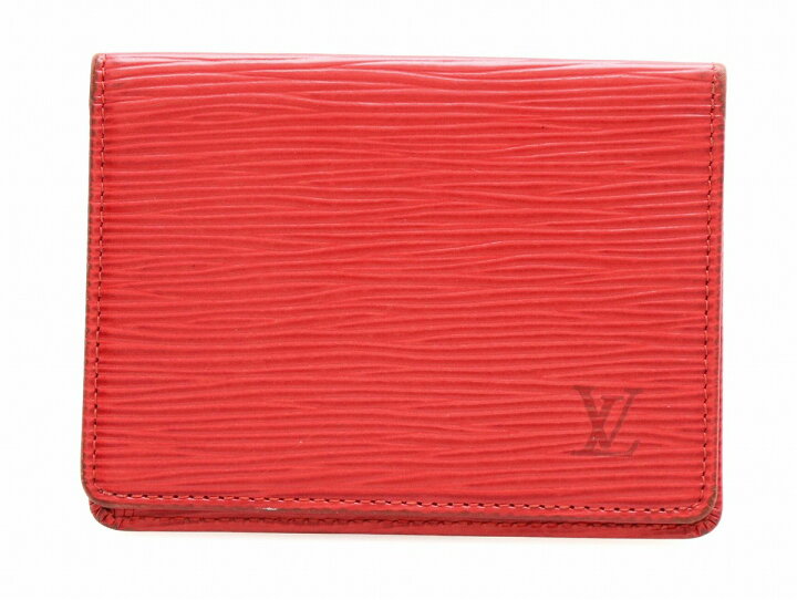 楽天市場】LOUIS VUITTON ルイ ヴィトン エピ パスケース 定期入れ  