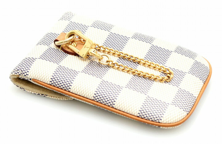 楽天市場】LOUIS VUITTON ルイ ヴィトン ダミエアズール エテュイ 