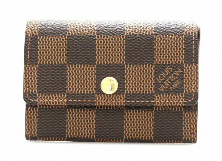 楽天市場】【財布】LOUIS VUITTON ルイ ヴィトン ダミエ ポルトモネ 