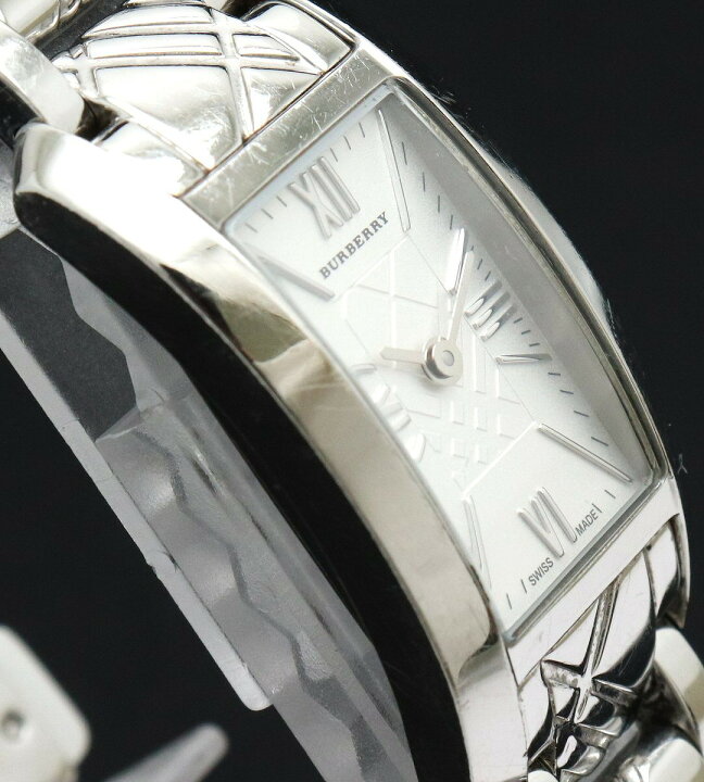 楽天市場】【ウォッチ】BURBERRY バーバリー シルバー文字盤 SS  